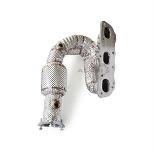 ท่อร่วมไอเสียที่มีชั้นฉนวนกันความร้อนเหมาะสำหรับ Porsche <span class=keywords><strong>991</strong></span> <span class=keywords><strong>Carrera</strong></span> <span class=keywords><strong>S</strong></span> <span class=keywords><strong>3.8</strong></span>ท่อไอเสียรถยนต์สแตนเลสหนา20011-2015,1 5มม. - Product Image 4