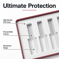 Coffret d'emballage de luxe en papier pour flacons de soin des ongles en gel, boîte à tiroir pour vernis à ongles et huiles, personnalisable