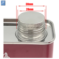 Boîtes rectangulaires en acier inoxydable de 500 ml pour l'emballage de la vodka, du vin, du whisky, de la tequila, métal durable pour les boissons et les aliments
