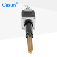 Moteur pas à pas hybride captif NEMA11 28 mm, micro-actuateur linéaire, mini-vis à métaux, 12-24 V CC, 2 phases, certifié CE/ISO/RoHS, haute performance