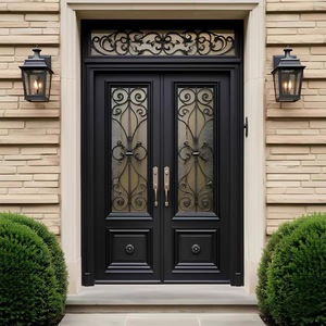 <span class=keywords><strong>Porte</strong></span> <span class=keywords><strong>d</strong></span>'<span class=keywords><strong>entrée</strong></span> minimaliste avec serrure intelligente pour appartement, fabriquée par OUNA, le premier fabricant chinois - Product Image 1