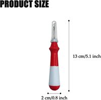 Découseur ergonomique de nouvelle conception, coupe-fil tranchant pour le point de croix et accessoires de couture