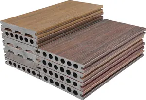 Migliore Qualità di Promozione del giardino esterno Ultra-capped in legno composito di plastica decking pavimento in legno in legno di ingegneria piano pavimenti in