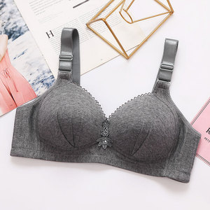 บราไร้สายเซ็กซี่พร้อมสายคล้องไหล่ขนาดใหญ่และหน้าอกใหญ่รองรับการขยายโลโก้ภายนอกบนถ้วย - Product Image 3