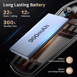 FX8 Pro helm interkom nirkabel Universal Bluetooth, headphone sepeda motor helm pencampur kualitas tinggi helm interkom nirkabel Universal Bluetooth 10 pengendara - Product Image 3