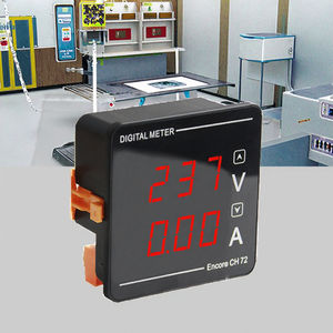 Medidor Digital de Voltaje y Amperaje de Alta Precisión 1-120A, CA 50-500V, CC/CA, Trifásico, IP66, Aleación de Aluminio - Product Image 2