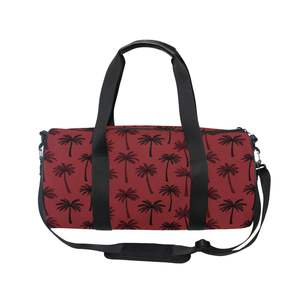 Sac de sport de voyage personnalisé avec logo, design palmier portable, sac de <span class=keywords><strong>week</strong></span>-<span class=keywords><strong>end</strong></span> pour femmes et filles - Product Image 3