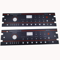 Pegatinas de Control electrónico con serigrafía personalizada de alta calidad, etiqueta de plástico para PC de Panel para fábrica de cámaras de ordenador