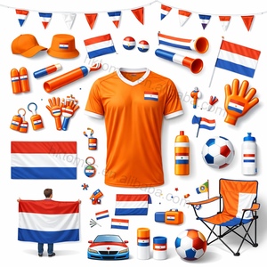 Tendances actuelles : Articles promotionnels pour supporters de football – Sacs cadeaux avec T-shirt, chapeau bob, sac à cordon, bouteille, serviette, lunettes de soleil et autocollants - Product Image 6
