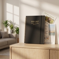Libreta de Direcciones Personalizada con Tapa Dura, Cuaderno Espiral, Papel Ecológico, Papelería Duradera para Oficina y Escuela, Diario