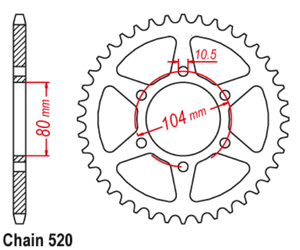 Kit de piñón trasero de motocicleta para Kawasaki, accesorio para <span class=keywords><strong>moto</strong></span>, modelo de <span class=keywords><strong>moto</strong></span> Kawasaki, modelo <span class=keywords><strong>650</strong></span>, <span class=keywords><strong>GT</strong></span>, NK 21-23, EN EX, KLE Z650, ABS, CF, <span class=keywords><strong>650</strong></span> - Product Image 6