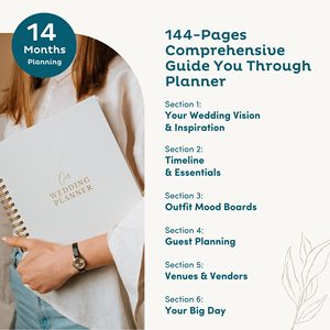 Wedding Planner Promotional High Quality Custom <b>Journal</b> Hardcover PU Leather A5 100 Sheets Gift Notebook - Product Image 4