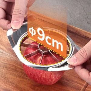 Extra Sharp 8 Blades Manual Stainless Steel Cutter Easy Grip Handle Lightweight Fruti Corer High Quality Metal Material - Product Image 2