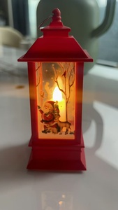 Decorazione Natalizia Luminosa con Babbo Natale e Pupazzo di Neve, Ornamenti per Albero di Natale, Regalo di Natale e Capodanno - Product Image 2
