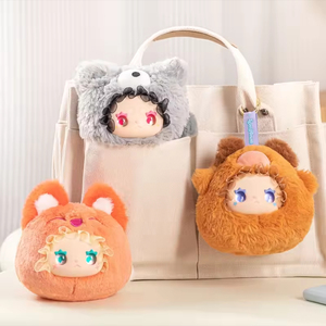 พวงกุญแจตุ๊กตาหน้าอนิเมะน่ารัก กล่องสุ่ม ลัคกี้เอ็มม่า ซีรีส์สวนสัตว์ - Product Image 2