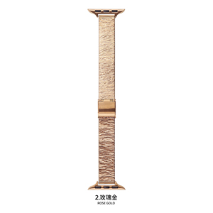 Adecuado para la correa de reloj de metal ondulado <span class=keywords><strong>Pictet</strong></span> de moda Ultra2/1 correa de reloj delgada de lujo serie de reloj 10 9 8 7 6 5 4 3 2 1 - Product Image 4