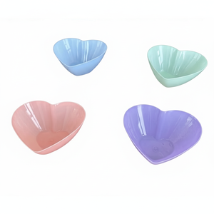 CASAMAX WL AA-1807 Ciotole in Plastica a Forma di Cuore, Eleganti, Durevoli, Portatili, Ecologiche, Creative e di Alta Qualità - Product Image 2