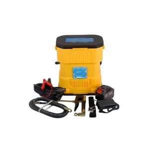 <span class=keywords><strong>Pistola</strong></span> de <span class=keywords><strong>Engrase</strong></span> Eléctrica Portátil WZAUTO de 7.2 L de Gran Capacidad, Máquina de Llenado de Grasa Automática Recargable con Batería de Litio - Product Image 2