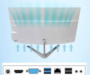 Computadora de escritorio Juego completo Computadoras todo en uno usadas 23,6 23,8 27 32 pulgadas I3 I5 I7 Oficina Escuela Pc Todo en uno - Product Image 2