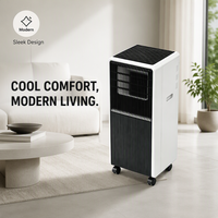 Climatiseur portable domestique Airwens 12000 BTU à fréquence fixe, faible bruit, télécommande, économie d'énergie, double mode
