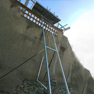 फोटोवोल्टिक पैनल लिफ्ट तार रस्सी लिफ्ट 4-25 मीटर निर्माण लिफ्ट हाइड्रोलिक सीढ़ी ऊपर उठाने वाले इलेक्ट्रिक स्टील सोलर पैनल ग्लास - Product Image 2