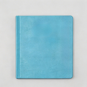 Carnet carré en cuir PU avec gaufrage <span class=keywords><strong>dauphin</strong></span> argenté, couverture rigide vierge pour l'écriture et le <span class=keywords><strong>dessin</strong></span> - Product Image 2
