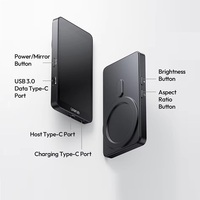 Nouvel écran de contrôle Ulanzi VM1 pour vlog et selfie, avec anneau magnétique pour smartphone Android à écran tactile