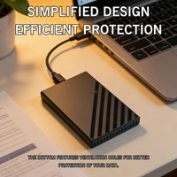 Boîtier de disque dur VONN NEW K3 USB3.0/USB3.1 2,5 pouces SATA 5 Gbps pour ordinateur portable, interface externe USB