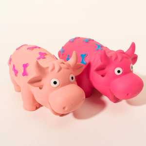 Luxury New Durable Bite-Resistant Latex <strong>Dog</strong> Molars Chew Toys Cartoon Animal Modeling Printed <strong>Bones</strong> Multi-functional <strong>Dog</strong> Toys - Product Image 3