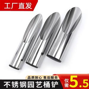 Stainless Steel Spoon Shaped <b>Trowel</b> Set <b>Small</b> Medium Large For Gardening Planting And Potting Tools - Product Image 4