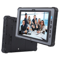 Tablet PC Industrial Resistente de 10.1'' con CPU I5-1235U, Sistema Operativo Windows, Pantalla de 750cd/m2, Wifi6, RJ45/RS232/HDMI, NFC, Escáner de Código de Barras 2D, UHF RFID