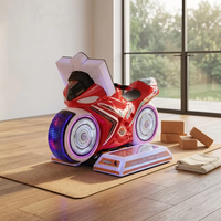 Nouveau modèle d'équipement d'arcade : Machine de jeu de course de moto ultra-tendance pour enfants de 6 ans et plus, à monnayeur, un joueur, pour la vente en itinérance