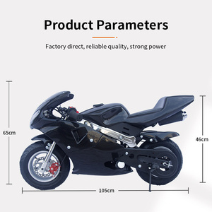 Mát Phong Cách Hai Đột Quỵ 49cc Động Cơ Ngang Xi Lanh Đơn Trẻ Em Trên Đường Xe Đạp Đua Xe Máy - Product Image 5