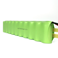 Batterie 12V SC2500mAh Nickel Métal Hydrure Haute Température pour Éclairage de Secours Signes de Sortie CB UL 62133 Approuvé