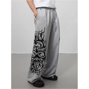 Pantalon de survêtement ample pour homme FOXA, coupe large, taille à cordon, avec poches, respirant, en coton et polyester - Product Image 4
