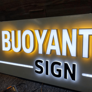 Custom Dimensional Exterior Building Signage Logo 3D Metal <b>LED</b> Letters <b>Sign</b> Illuminated <b>Led</b> <b>Sign</b> Board for Advertising - Product Image 6