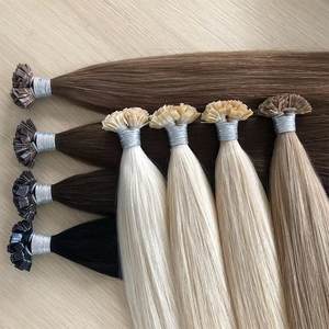 Extensiones de Cabello con Punta Plana Invisible, Cabello Humano con Punta K, Queratina, Cutícula Alineada, Suaves, Ligeras, Cómodas, Sin Daños, Punta Plana - Product Image 5