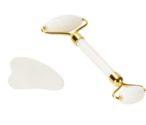 Ensemble <span class=keywords><strong>de</strong></span> rouleaux <span class=keywords><strong>de</strong></span> <span class=keywords><strong>jade</strong></span> et outils <span class=keywords><strong>de</strong></span> massage facial Gua Sha personnalisés avec logo, pour réduire les poches et les rides, cadeau SPA pour femmes - Product Image 1