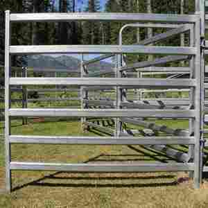 6 Feet Portable Heavy Duty Galvanized Metal Pen Cattle Corral Livestock Farm Horse Rodent Proof Waterproof <strong>Hog</strong> Wire Fencing - Product Image 1