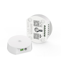 Contrôleur de variateur LED WiFi RGBWIC DC12-48V SPI adressable 2048 pixels, synchronisation musicale via application intelligente pour bandes LED RGBW