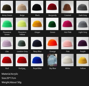 Bonnet court rayé à couronne ronde, style pêcheur, pour l'automne et l'hiver, idéal pour les activités de plein air, les voyages et la mode urbaine – Vente en gros à prix réduit - Product Image 2