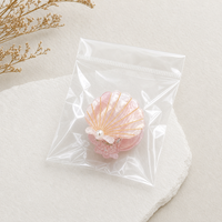 Pince à cheveux en acétate motif coquillage, 5 cm, faite à la main, élégante, pour femme, idéale pour le bal et le quotidien