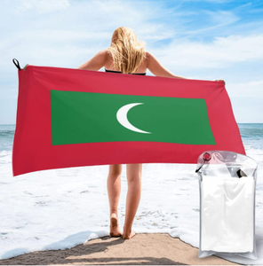 2025 Offre Spéciale été Sri Lanka drapeau <span class=keywords><strong>Football</strong></span> sport Fitness gymnastique serviette piscine serviette de plage - Product Image 6