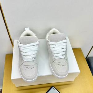 Designer Thick-Mesh Midsole Sporty Sneakers-Light Luxury <b>Casual</b> <b>Shoes</b> Breathable & Anti-Slippery Flat Style - Product Image 6