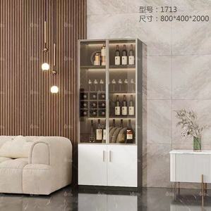 Gabinete de Vino Popular y Moderno para Sala de Estar Exhibidor de Lujo para Almacenamiento de Vino Gabinete de <span class=keywords><strong>Bar</strong></span> para el Hogar - Product Image 3