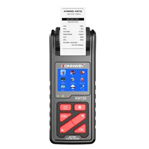 6V 12V 24V Batterie tester Konnwei KW720 Pk Mittel tronics Relais test Innen widerstands diagnose gerät für alle Autos