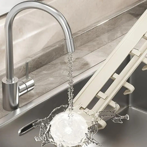 Wholesale Hole-Free Suction Cup Mobile <b>Hook</b> Strong Metal Kitchen & Bathroom Rack for Spoon Spatula Storage Functional Flexible - Product Image 4