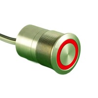 Interrupteur tactile de 22 mm de capacité, type NO/extension 30S (22 mm, TS22-10T30/Y/SS/R-G/24V, RoHS, CE)