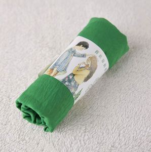 Écharpe châle multifonction longue pour femme en soie, coton et lin, couleur unie, style bonbon monochrome, idéale pour l'automne et les activités de plein air - Product Image 5