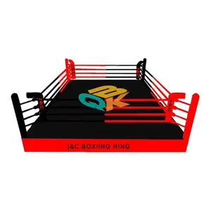 전문 국제 표준 사용자 정의 로고 MMA 권투 링 경쟁 판매